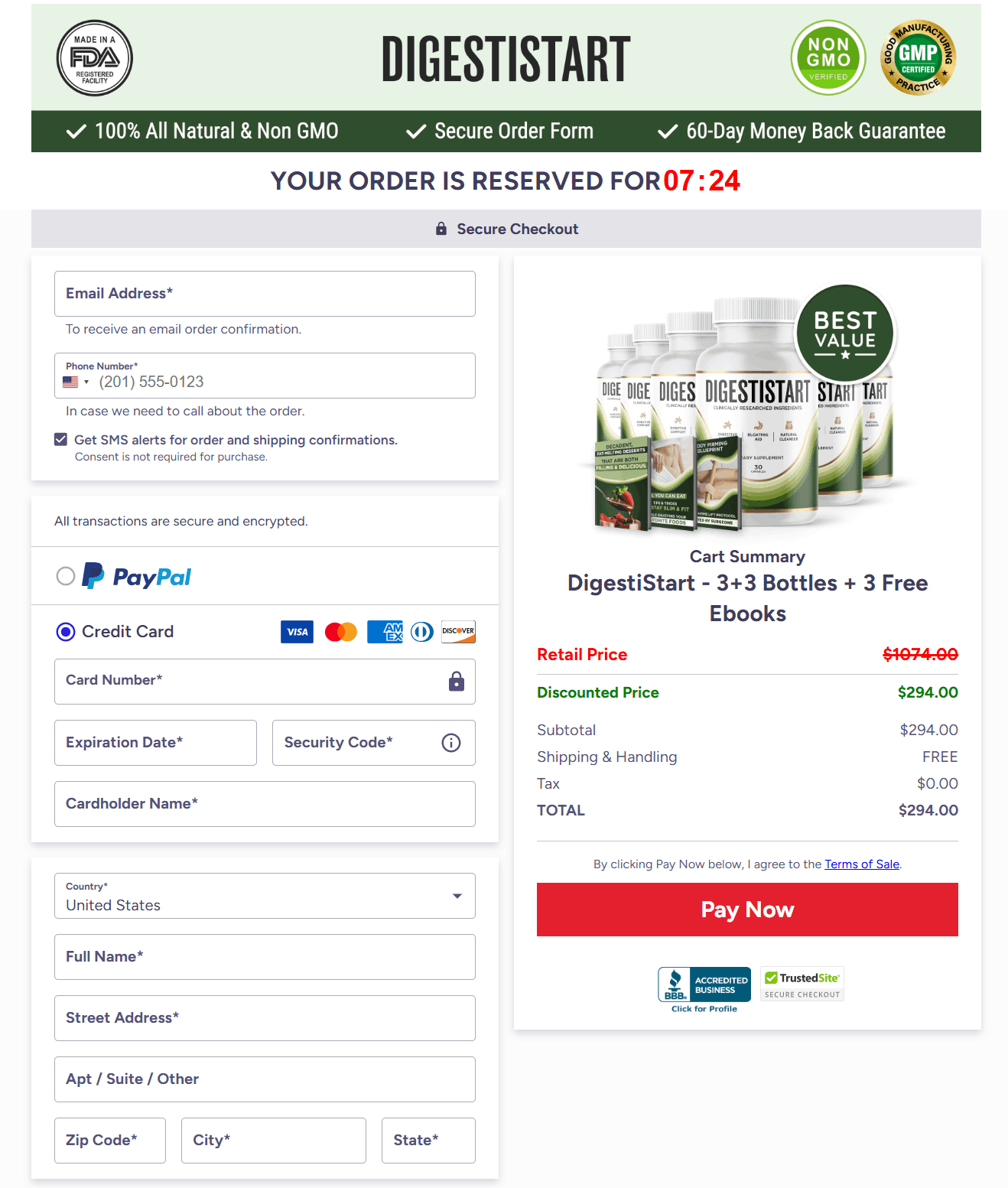 Digestistart  Order
